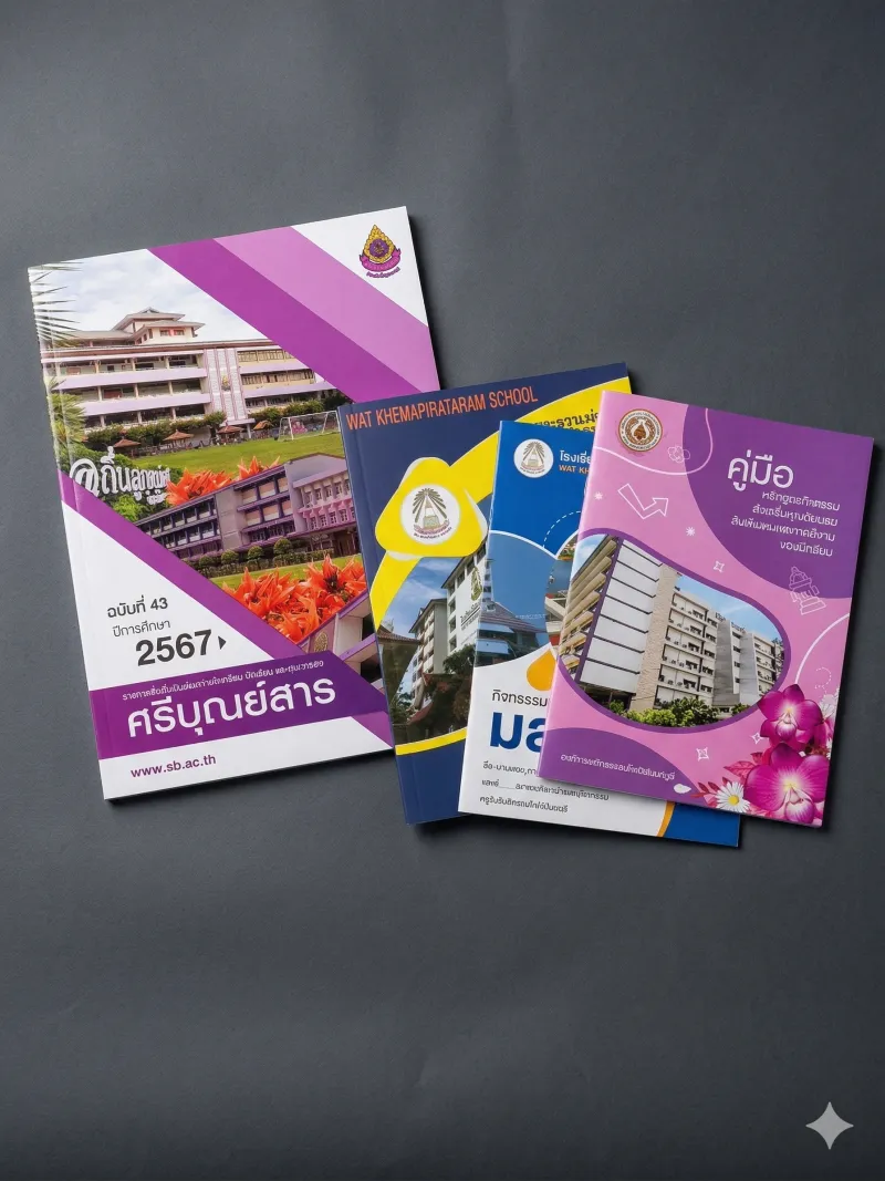 รับพิมพ์หนังสือ วารสาร คู่มือ พระราม 2